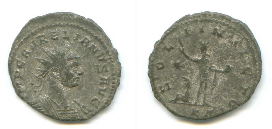 Aurelian 390, bust right