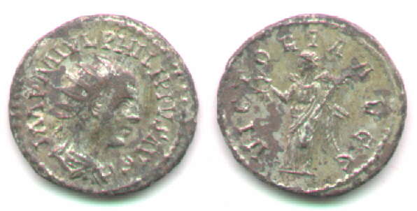 slightly irregular style Philip II