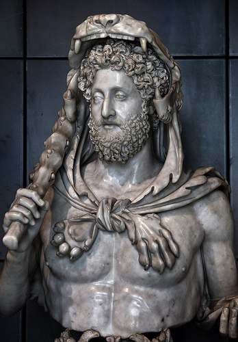 Commodus as Hercules